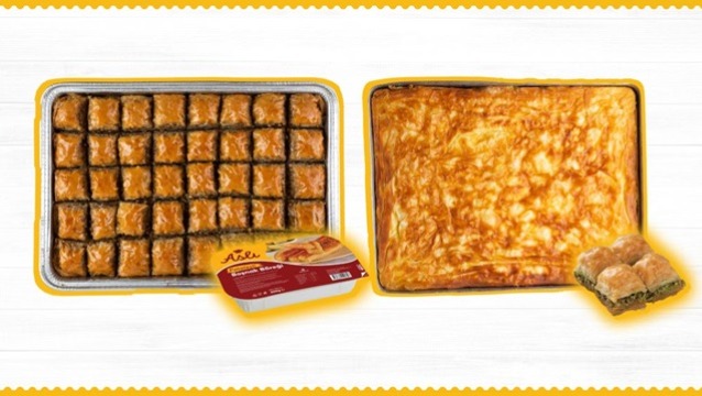 Aslı’dan börek ve  baklava alana bayram hediyesi