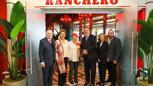 Başkent’in Meksikalısı Ranchero, Meksika Dışişleri Bakanı ve heyetini, yeni açılan Atakule şubesinde ağırladı.