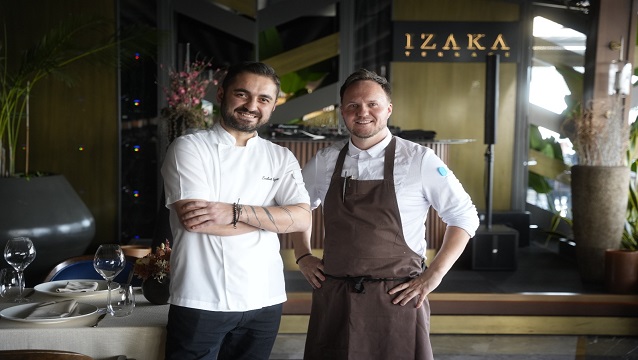 Izaka Terrace’ta sınırları aşan bir şef buluşması