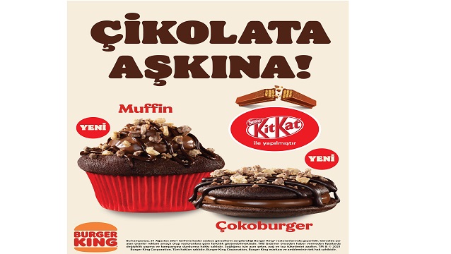 Burger King® Restoranlarında KitKat® Rüzgarı Esiyor