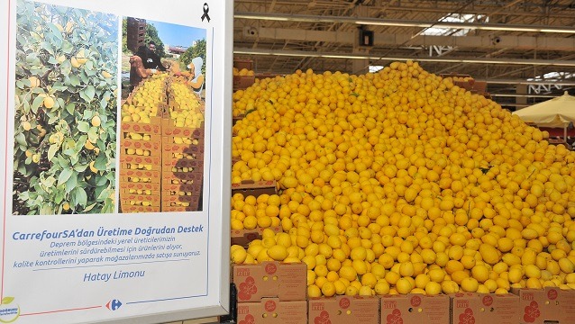 CarrefourSA’dan deprem bölgesinde yerel üretime  doğrudan destek