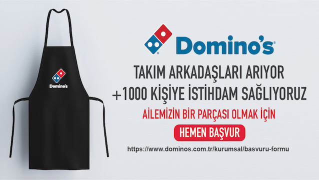 Domino’s, 1000 kişiyi istihdam edecek