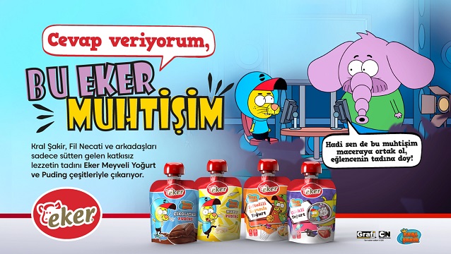 Eker’in Kral Şakir’li ürünleri raflarda