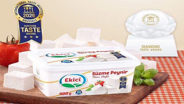 Ekici süzme peynir’e uluslararası arenada “Diamond Taste Award”