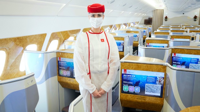 Emirates, güvenli seyahatte dünya sıralamasında zirvede yer aldı