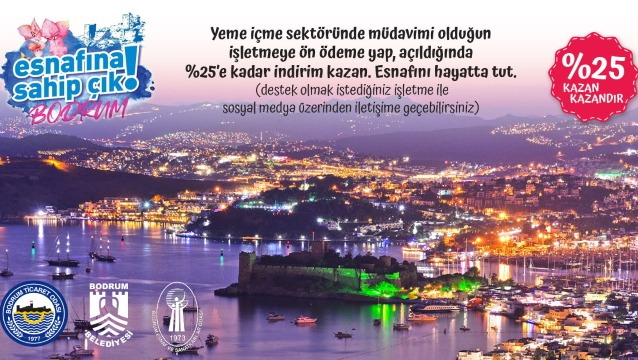 ‘Esnafına Sahip Çık Bodrum’ projesi başlıyor