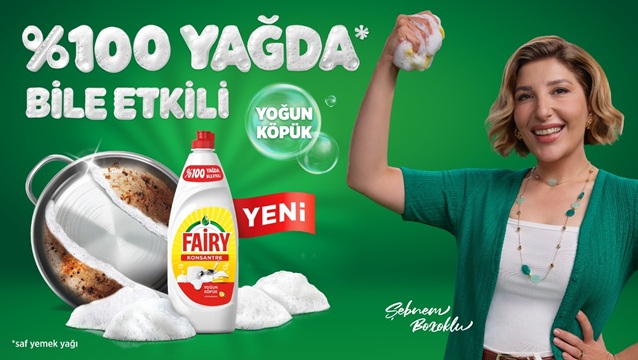 Fairy’den Şebnem Bozoklu ile yeni kampanya