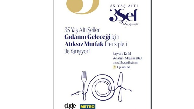 Genç şefler, 35 Yaş Altı 3 Şef Yarışması’nda Türk Mutfağı’nın geleceği için yarışıyor!