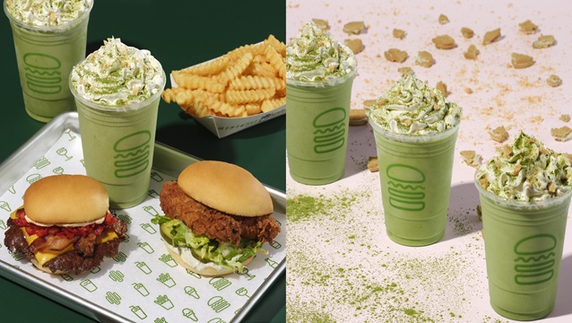 Hazır olun yeniliklere: Shake Shack’ten Matcha Cookies & Cream Shake!