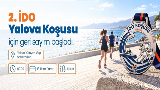 İDO Yalova koşusu için geri sayım