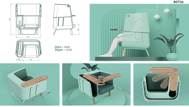  İstikbal Mobilya ve Türkiye Tasarım Vakfı İş Birliği ile düzenlenen Furnitur Uluslararası Mobilya Tasarım Yarışması’nın kazananları projelerini anlattı