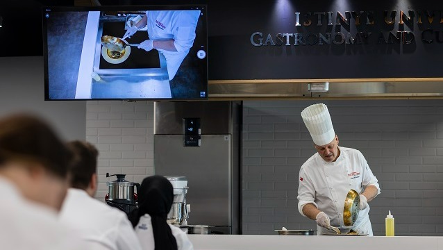 İstinye Üniversitesi Gastronomi ve Mutfak Sanatları Bölümü Dünyanın her yerinde başarılı olabilecek şef adayları yetiştiriyor