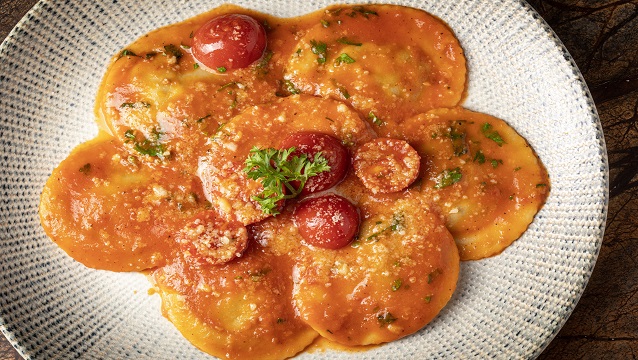 İtalyan klasiği Ravioli 