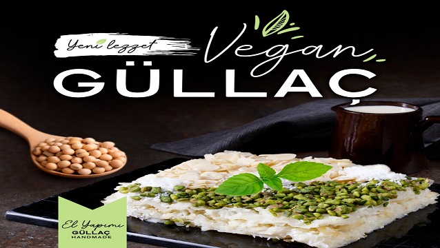 Karaköy Güllüoğlu’ndan vegan beslenenlere özel güllaç