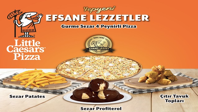 Little Caesars’tan 4 yeni lezzet