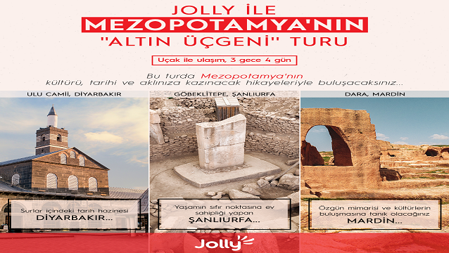 Mezopotamya'nın altın üçgeni Jolly gezginlerini bekliyor