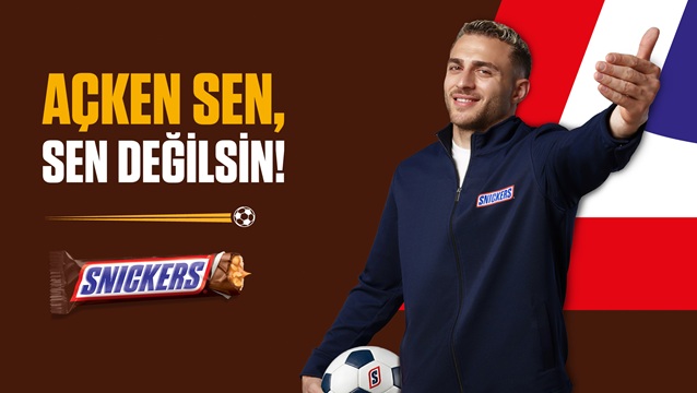 Mücadele ruhuna SNICKERS dokunuşu