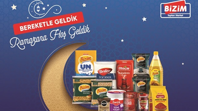 Ramazan sofralarına Bizim Toptan bereketi