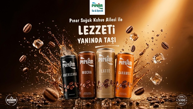 Soğuk kahveye Pınar dokunuşu