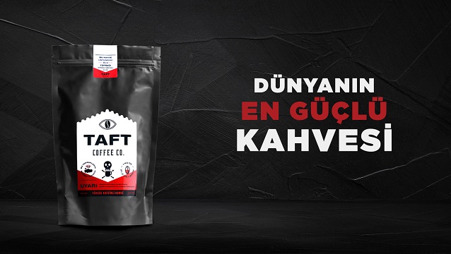 TAFT Coffee Co., yüksek kafein ve lezzetli kahve aroması