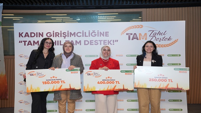 Tarım ve gıdada kadın girişimciler ödüllendirildi