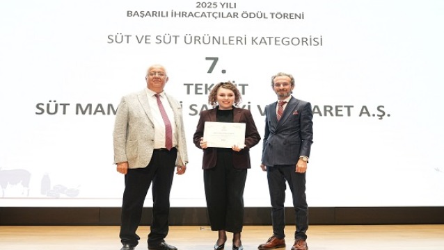 Teksüt, ihracat performansıyla ilk 10’da