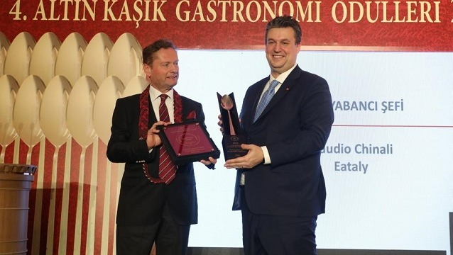 “Yılın Yabancı Şefi”  Eataly Executive Chef’i Claudio Chinali oldu