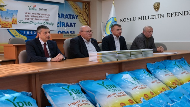 Yudum’dan yerli ayçiçeği üretimine destek hamlesi