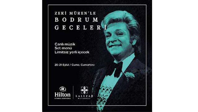 “Zeki Müren ile Bodrum Geceleri” Lalezar'da...